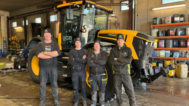 Eelind yrityksen työntekijät.