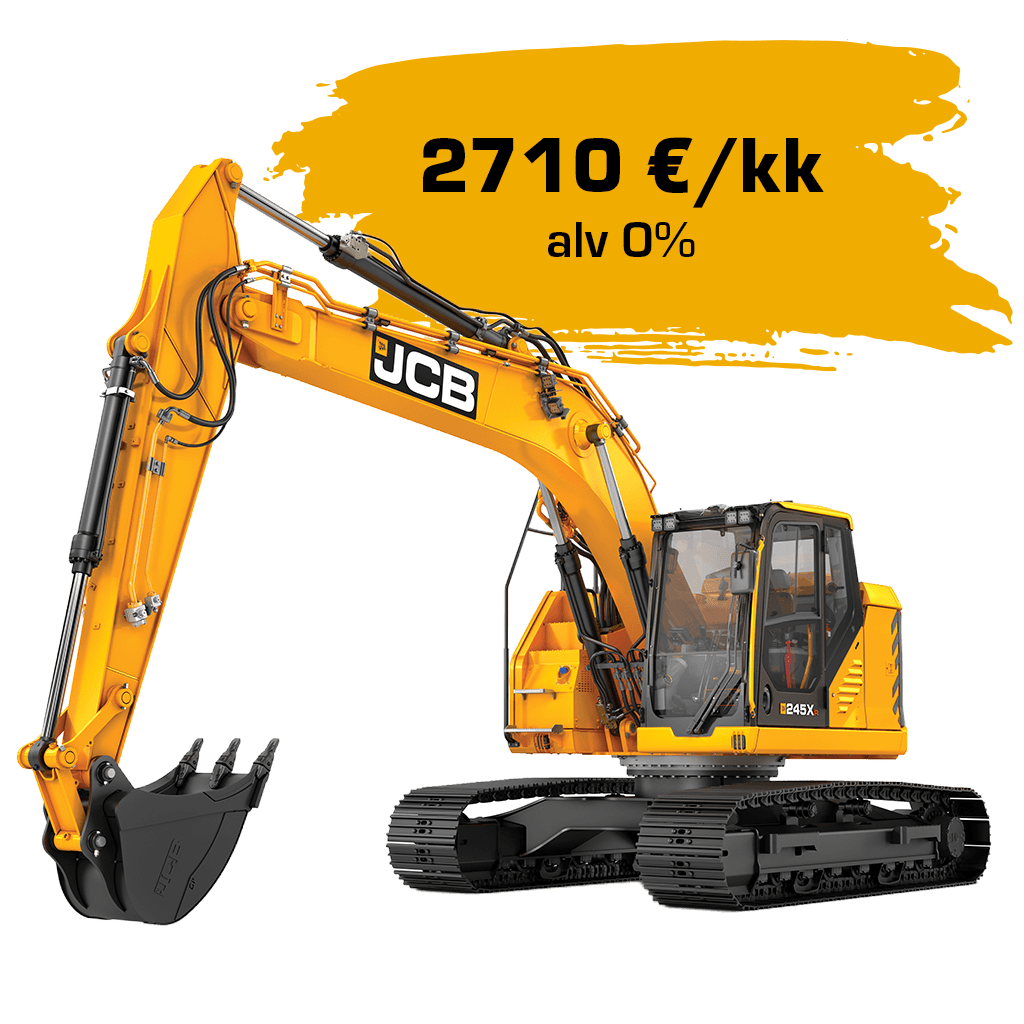 JCB 245XR kampanjahinta